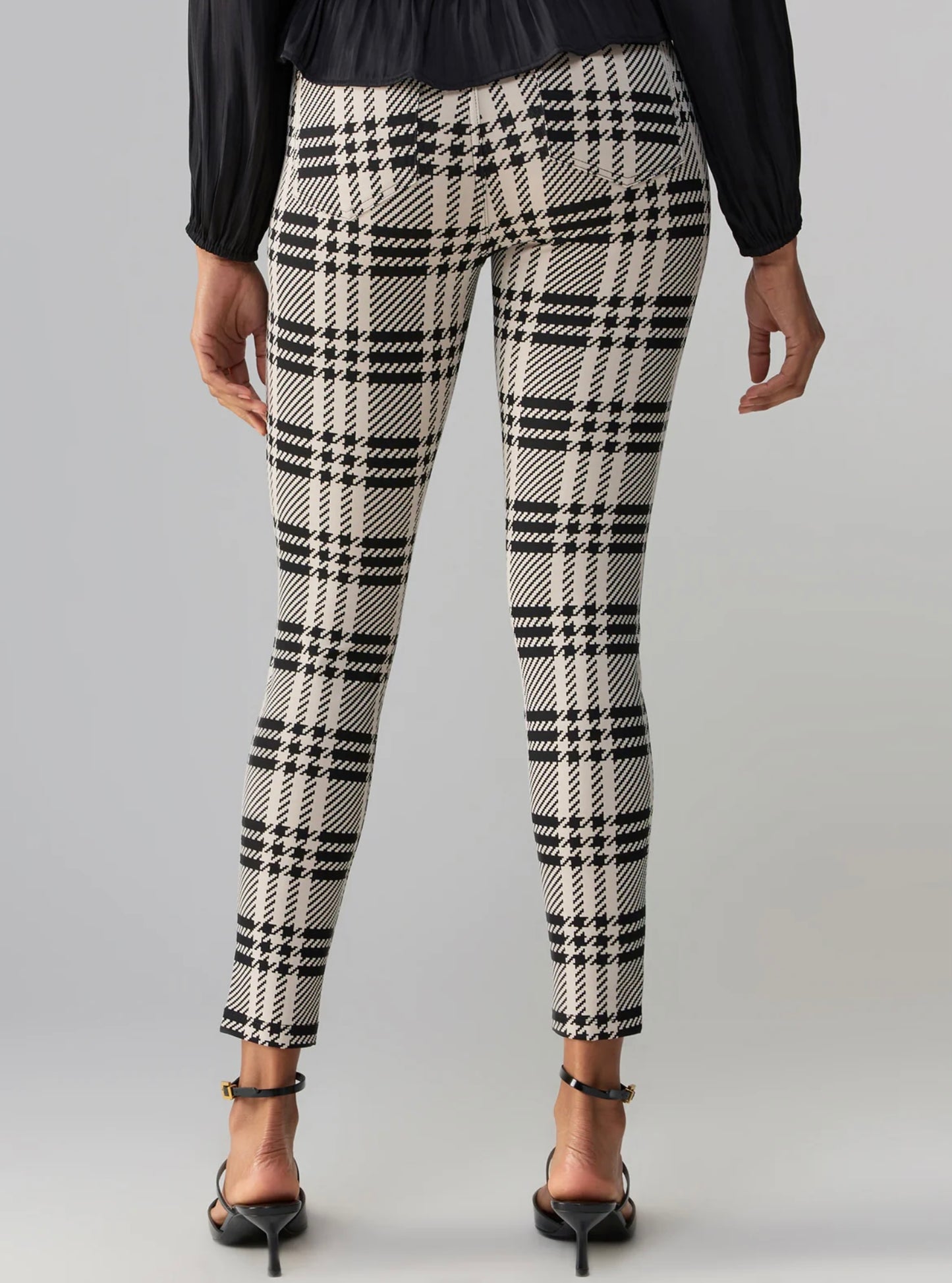 Runway Legging — Moonlight Plaid