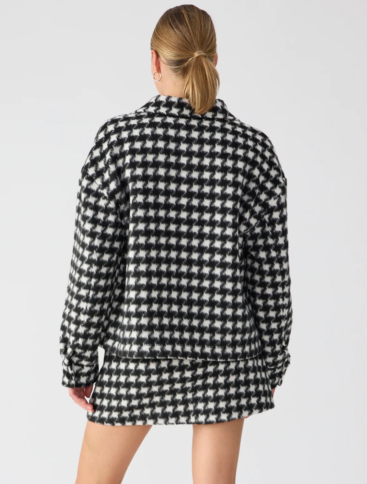 The Shacket — Brushed Houndstooth