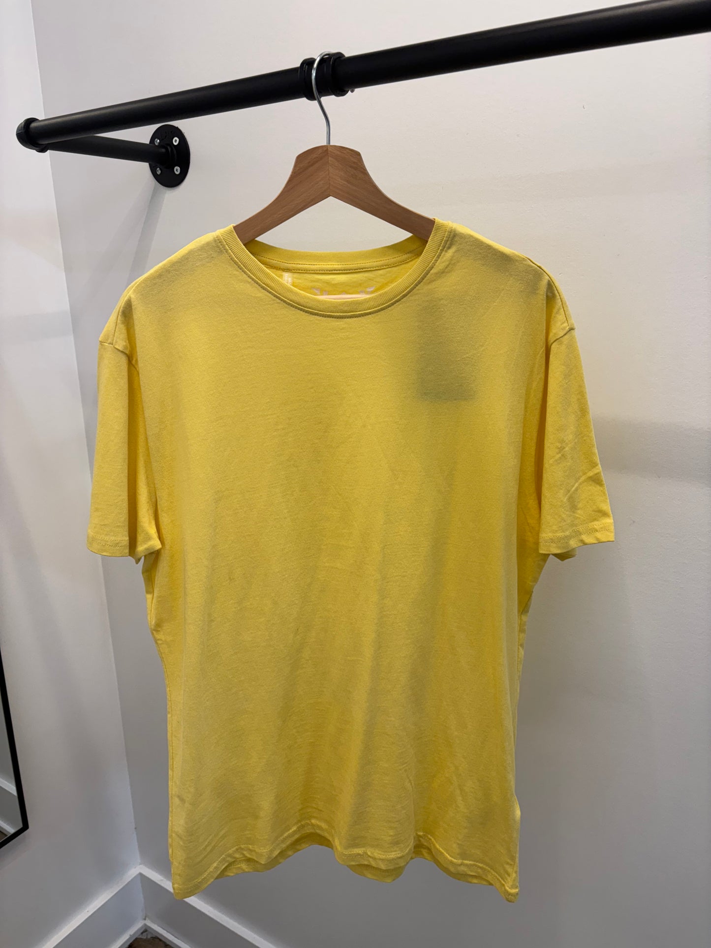Basic Crew Tee — Yellow