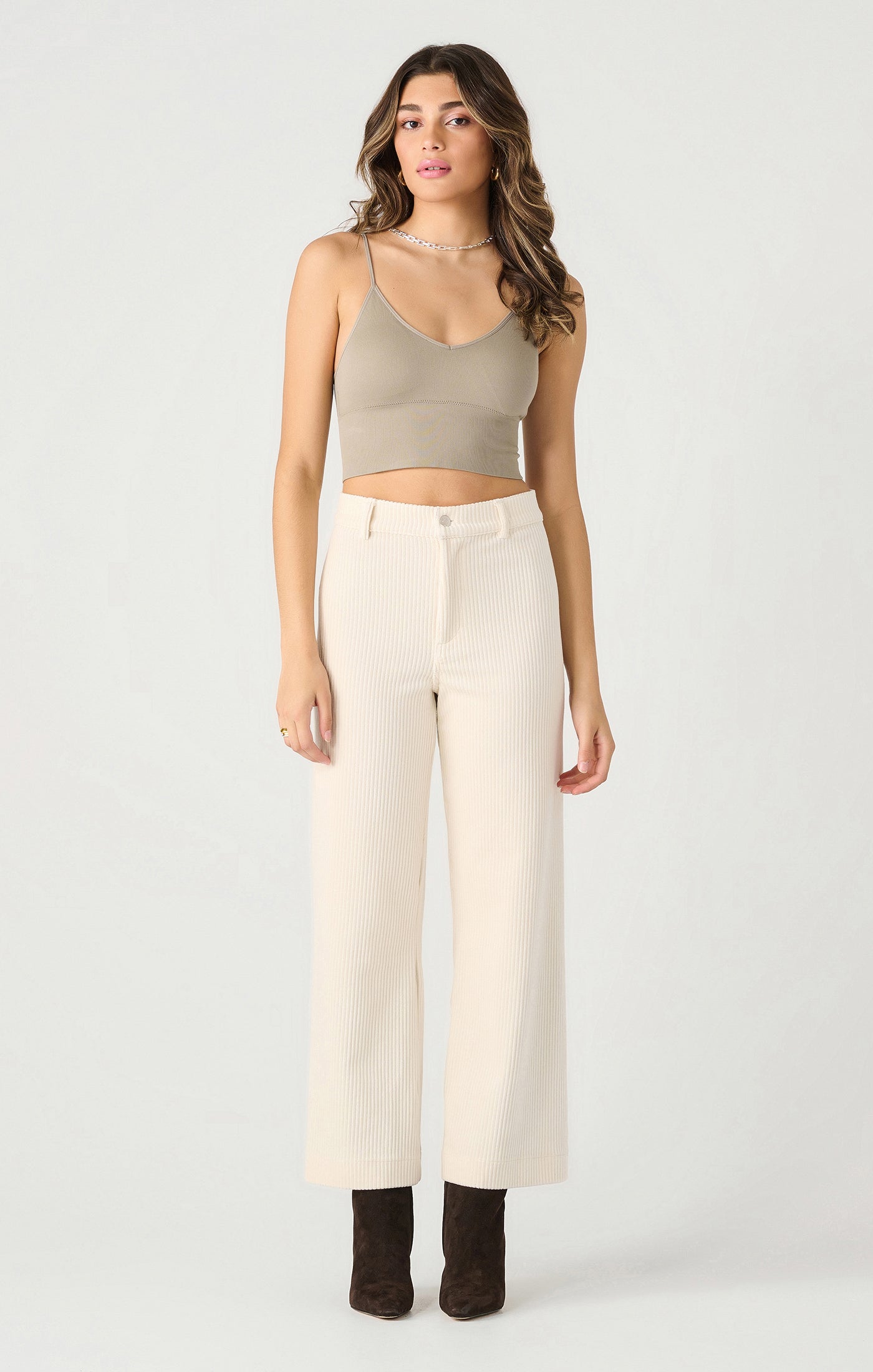 Corduroy Ankle Pant