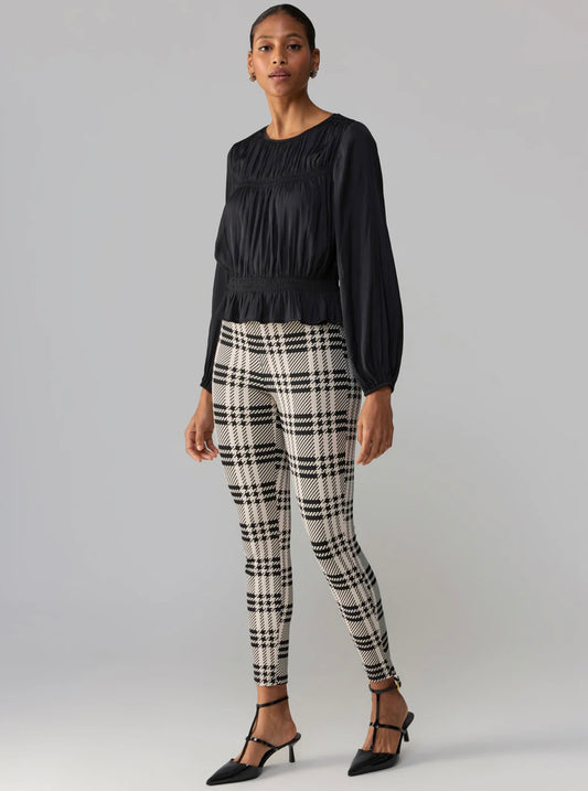 Runway Legging — Moonlight Plaid