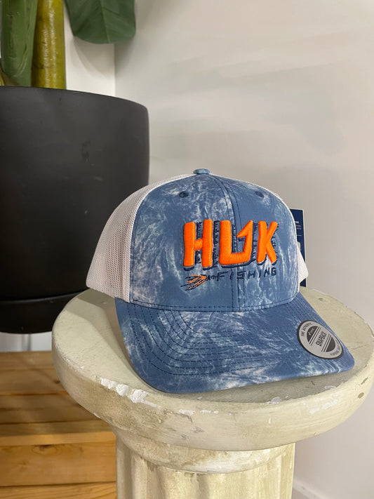 Aqua Dye Trucker Hat