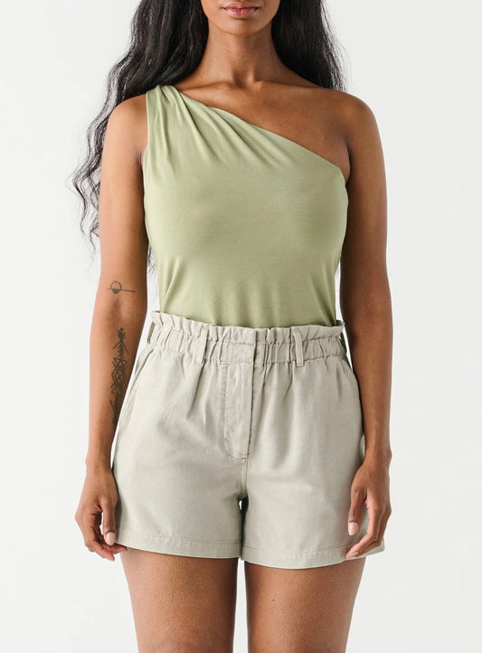 One Shoulder Twisted Top
