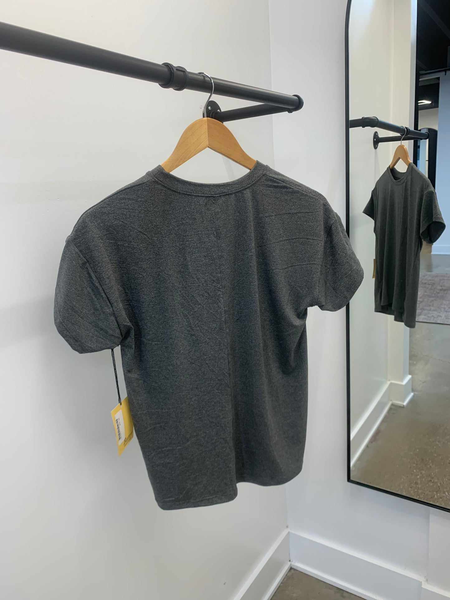 Brice Butter Tee — Charcoal Grey
