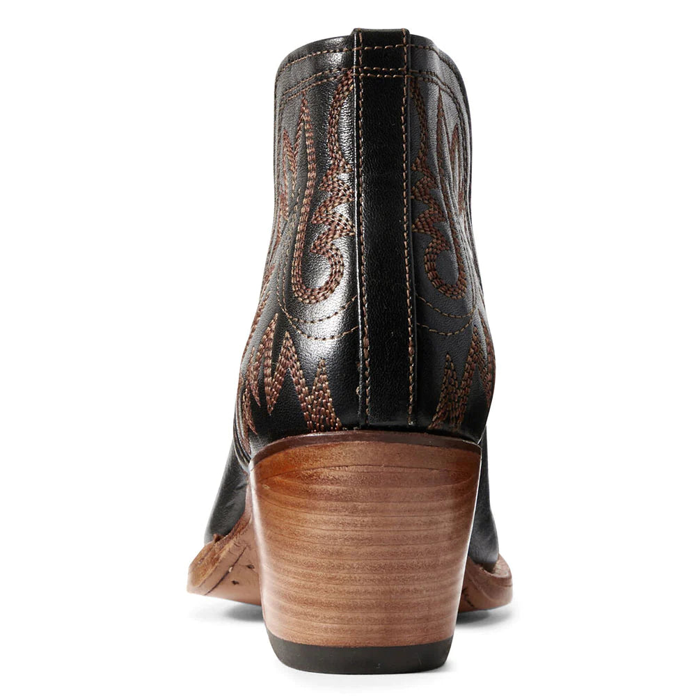 Dixon Short Western Boot — Brooklyn Black