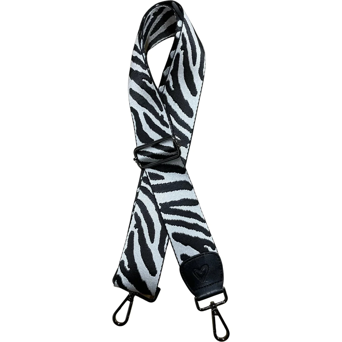 2" Zebra Print Bag Strap