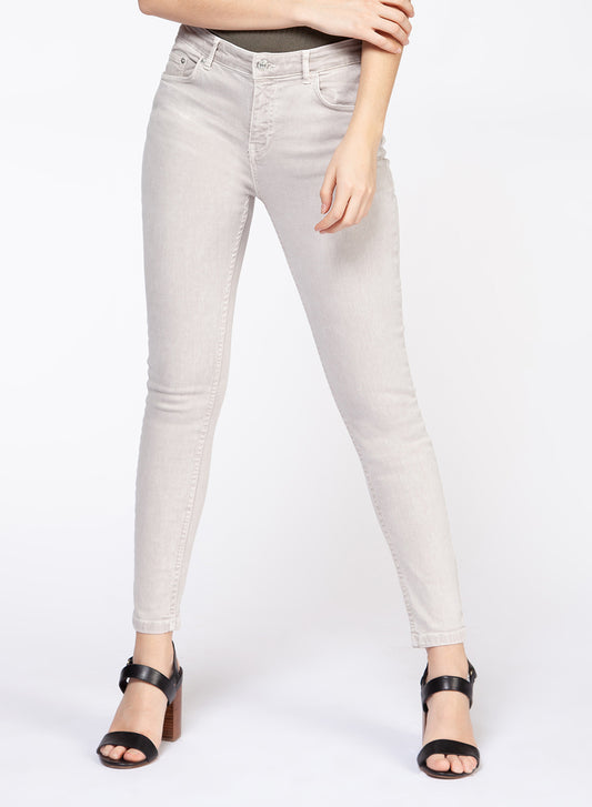 Mid Rise 5 Pocket Skinny Denim