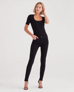 High Waist Skinny Slim Illusion