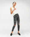 High Waist Ankle Skinny