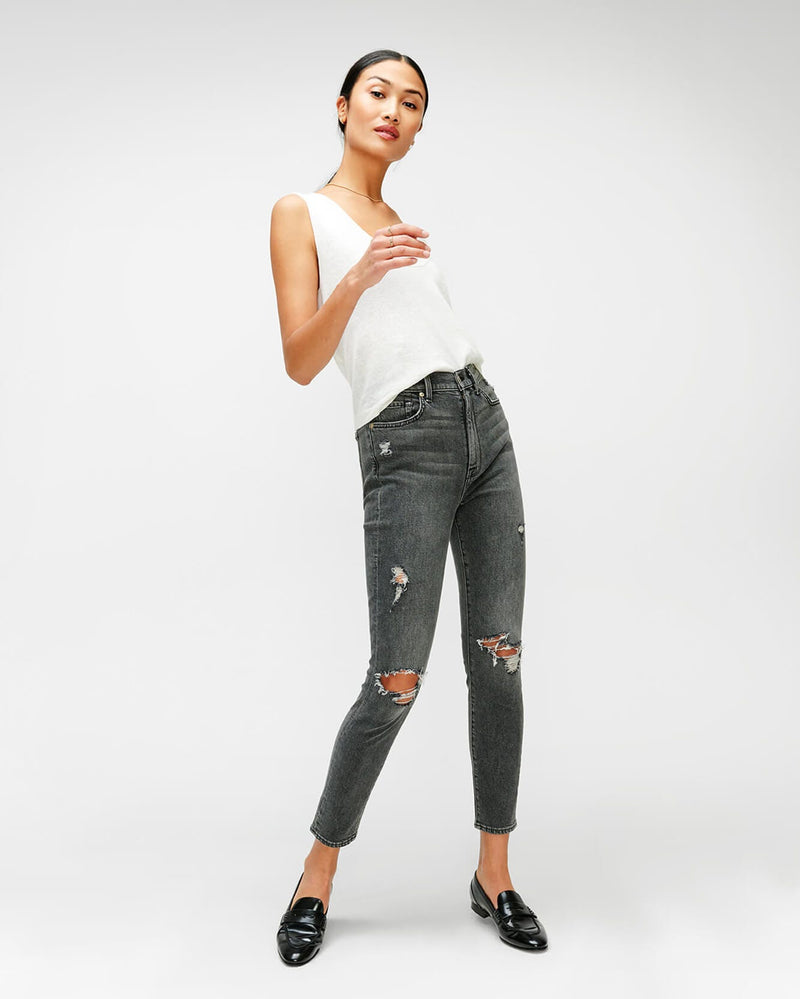 High Waist Ankle Skinny