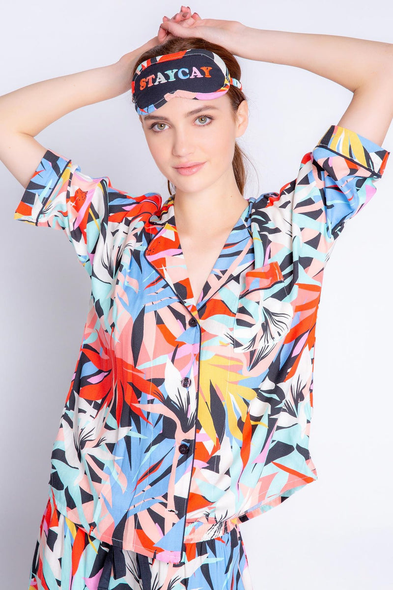 Tropical Staycaytion PJ Set