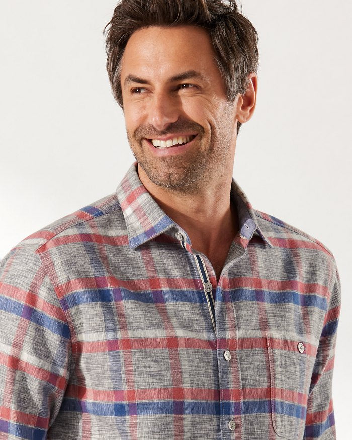Canyon Beach Bonfire Plaid Shirt