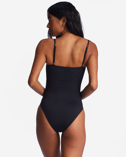 Sol Searcher One-Piece Swimsuit — Black