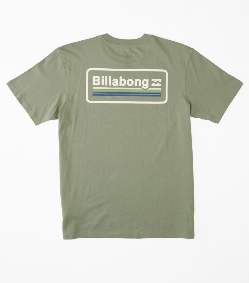Walled Short Sleeve T-Shirt — Green