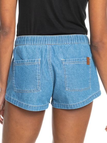Go To The Beach Denim Short