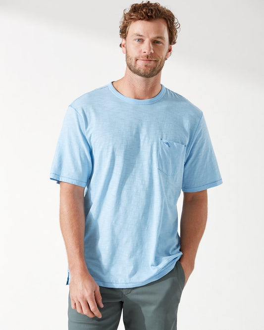 Bali Beach Crew T-Shirt — Blue