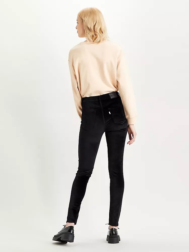 Black 721 High-Rise Skinny