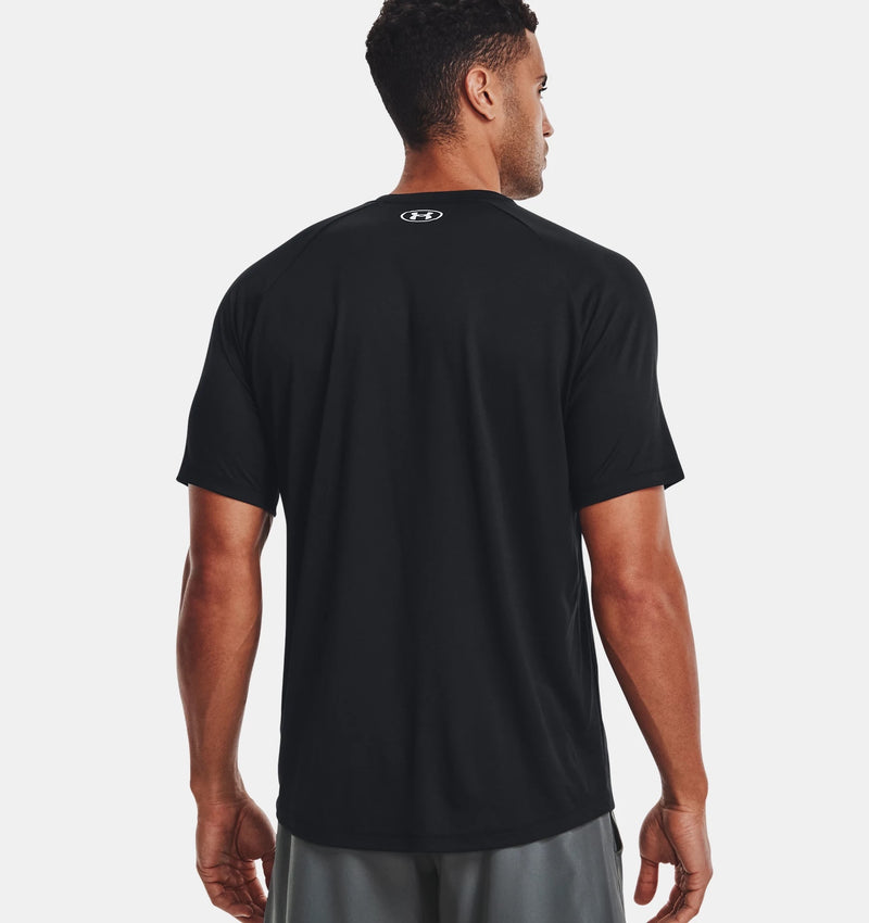 Black Tech 2.0 Wordmark Short Sleeve