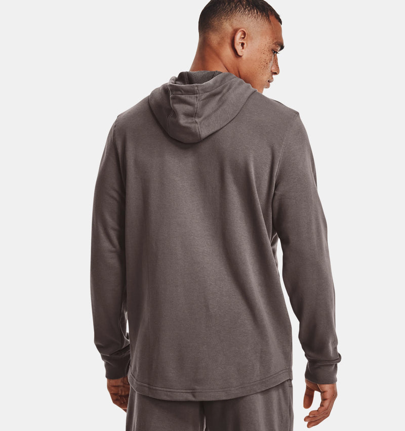 Rival Terry Logo Hoodie — Grey
