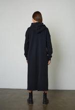 Black Laurette Autumn Fleece Dress