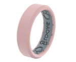 Edge Rose Quartz Thin Ring