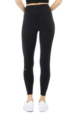 Black 7/8 High-Waist Airbrush Legging