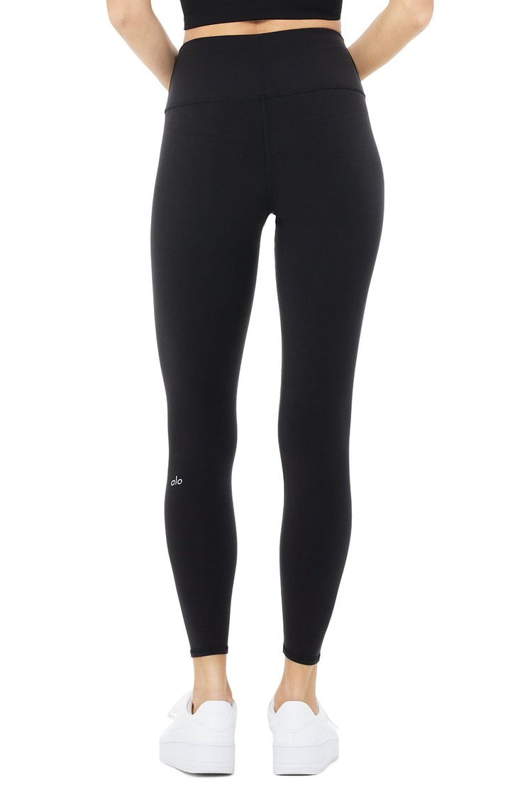 Black 7/8 High-Waist Airbrush Legging