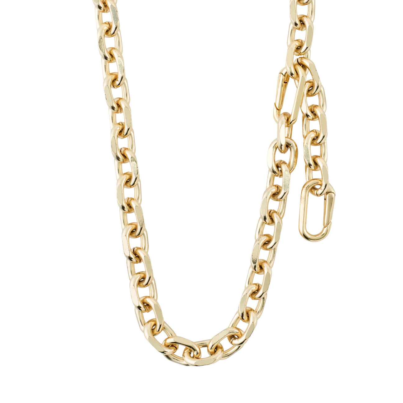 Gold Plated Euphoric Cable Chain Necklace