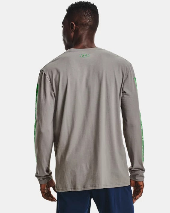 Camo Boxed Sportstyle Long Sleeve — Green/Grey