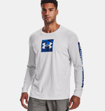 Camo Boxed Sportstyle Long Sleeve — Blue/Grey