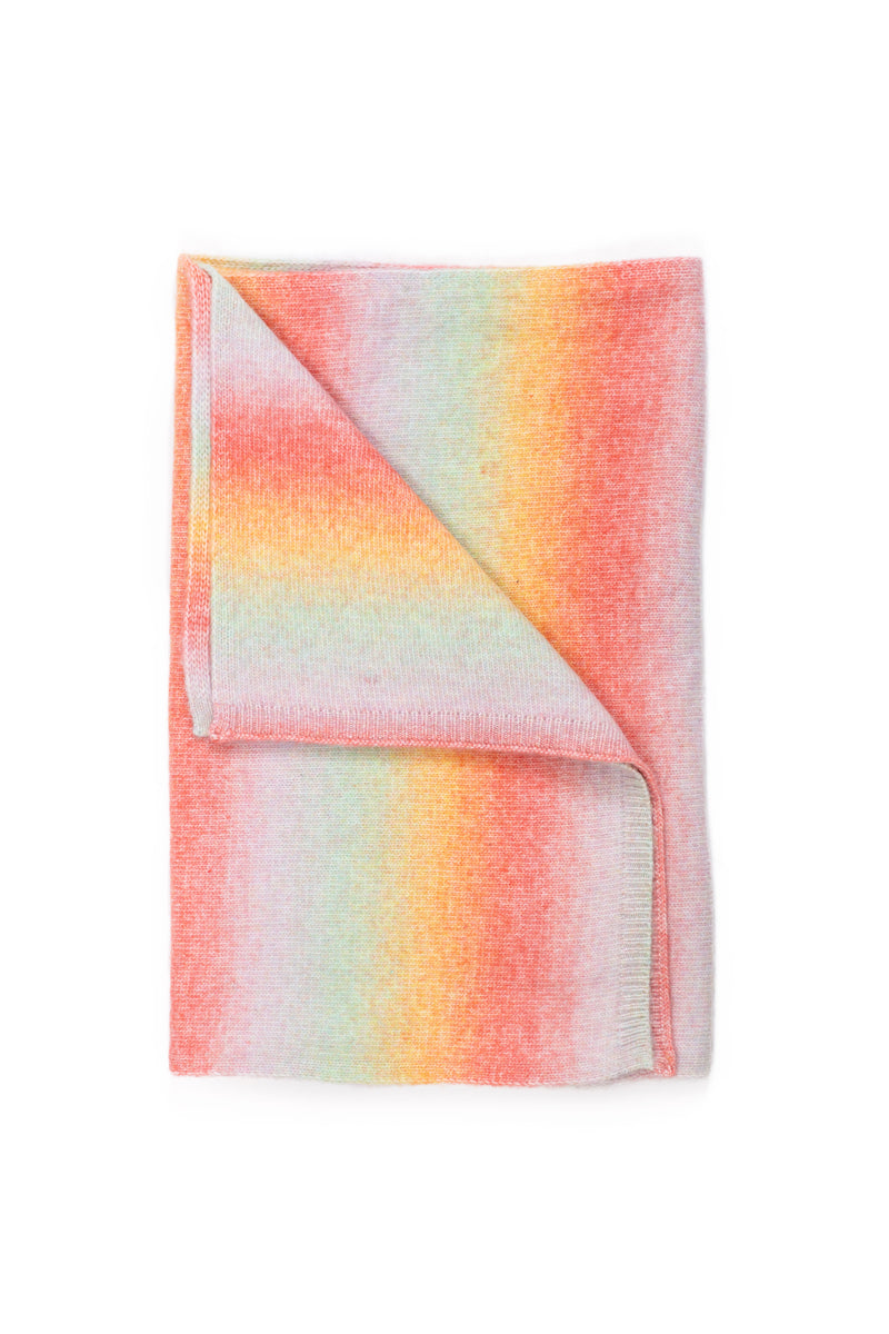 Marled Knit Scarf | Light Ombre Marl