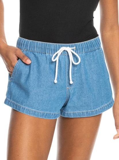 Go To The Beach Denim Short