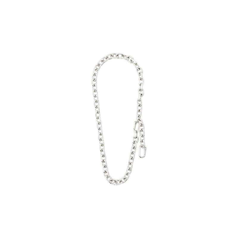 Silver Plated Euphoric Cable Chain Necklace