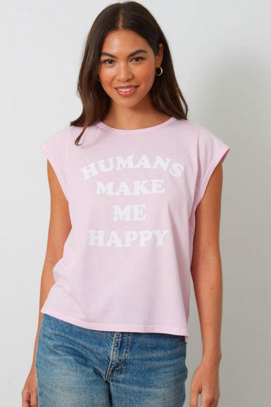 Humans Make Me Happy Top