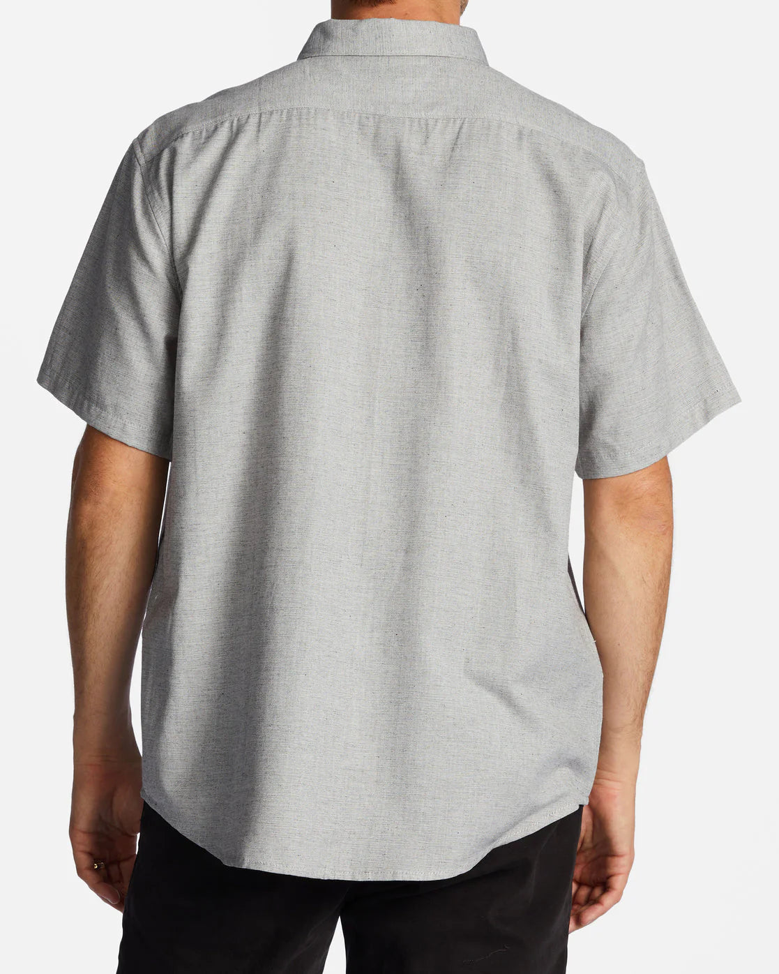 All Day Short Sleeve Shirt — Light Grey