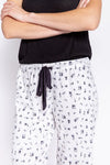 Around the Edges Floral Crop Pant