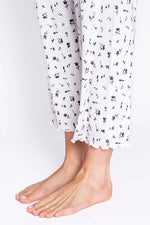 Around the Edges Floral Crop Pant