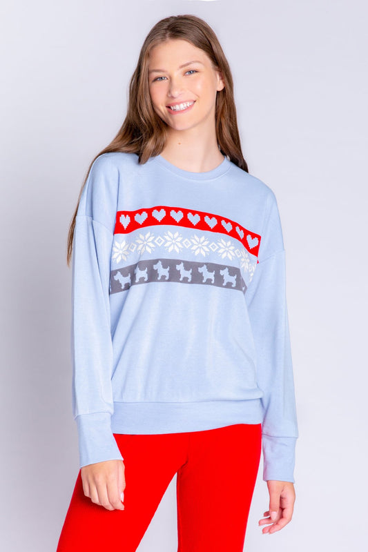 Starry Sky Long Sleeve Top