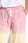 Smiley Sunset Banded Pant