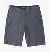 Navy Crossfire Submersible Shorts 21"