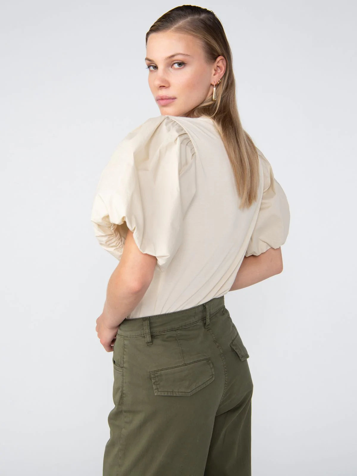 Palmer Cargo Pant In Olive Oil