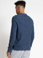 Navy Crewneck Raglan