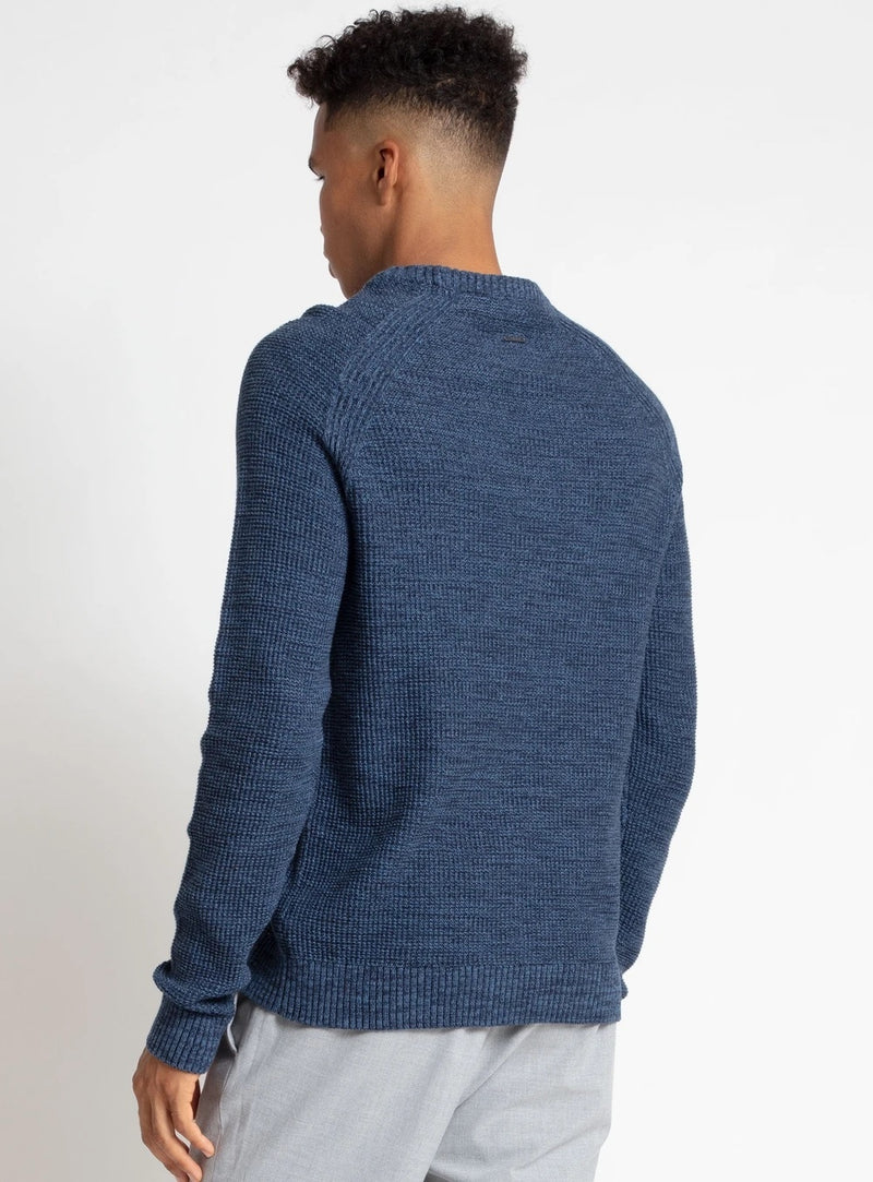 Navy Crewneck Raglan