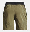 Green Stretch Woven Shorts