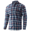 Tide Point Woven Fish Plaid Long Sleeve