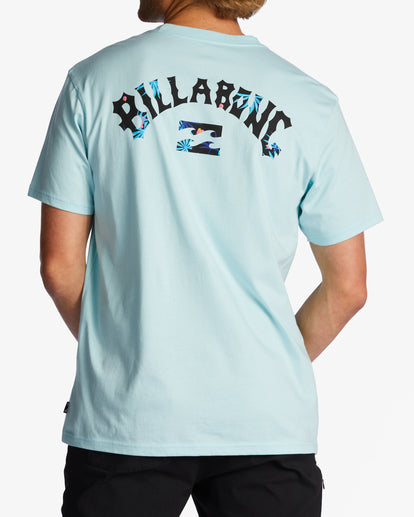Arch Fill T-Shirt — Coastal Blue