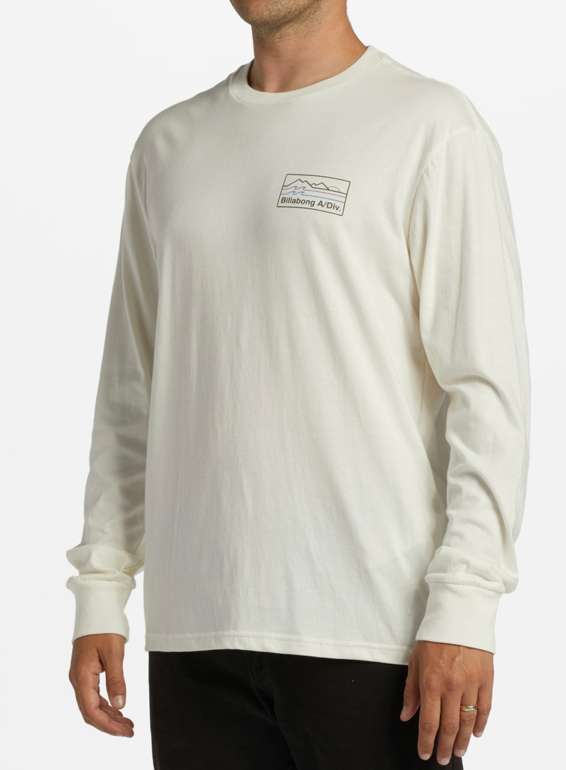 A/Div Range Long Sleeve T-Shirt — Off White