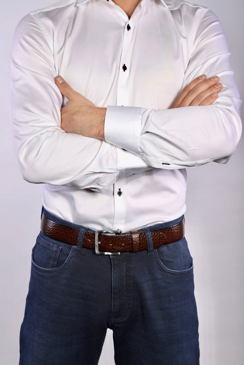 Brown Leather Belt