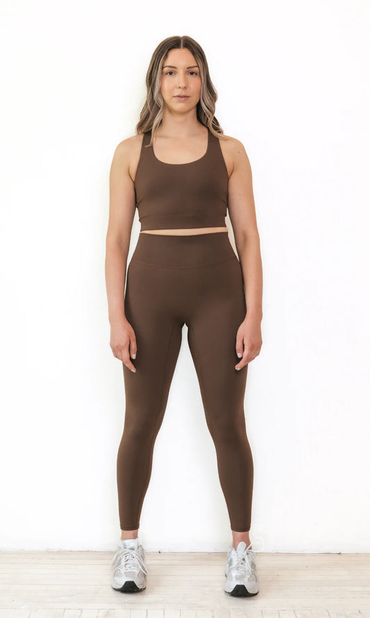 Serena Legging — Hazelnut