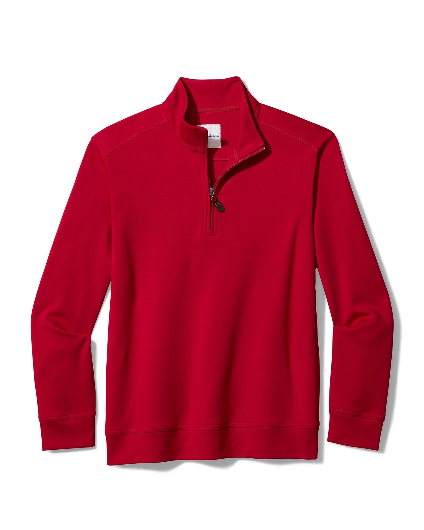 Red Martinique Half-Zip Sweatshirt